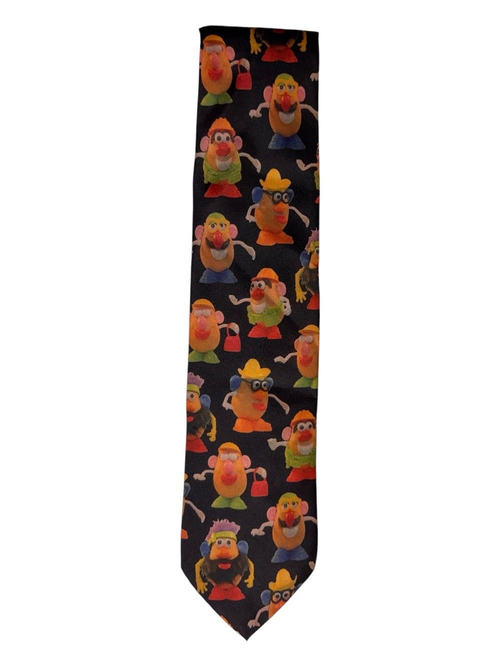 Vintage Ralph Marlin 1992 Hasbro Mr. Potato head tie.